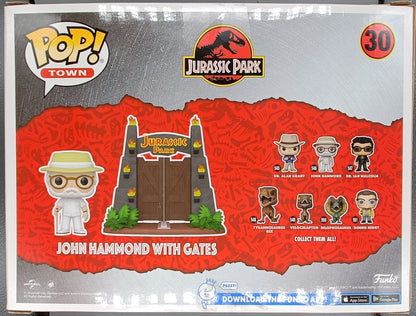 30 John Hammond (with Gates) - Town Jurassic Park Funko POP