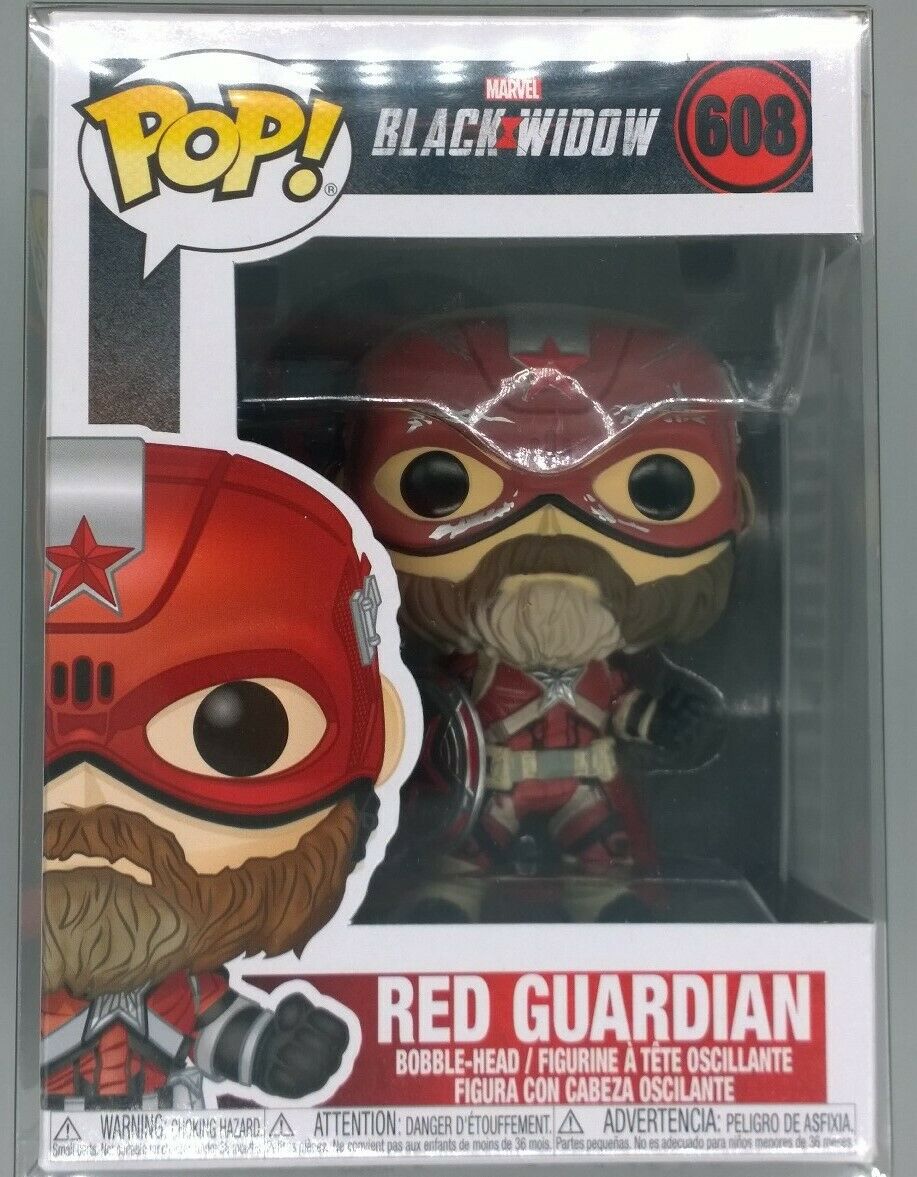 #608 Red Guardian - Marvel Black Widow Funko POP
