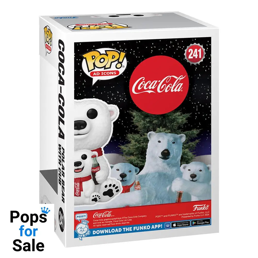 Coca-Cola POP&Buddy! Movies Vinyl Figure Bear & Cub 9 cm