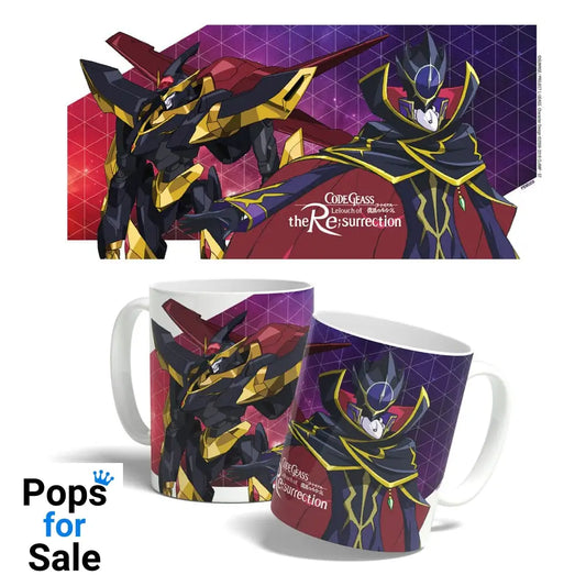Code Geass Lelouch of the Re:surrection Mug Leouch & Shinkiro 325 ml