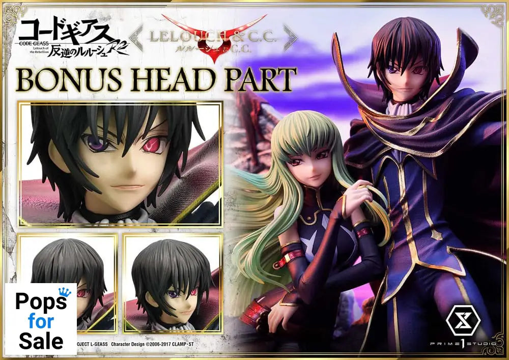 Code Geass: Lelouch of the Rebellion Concept Masterline Series Statue 1/6 Lelouch Lamperouge 44 cm