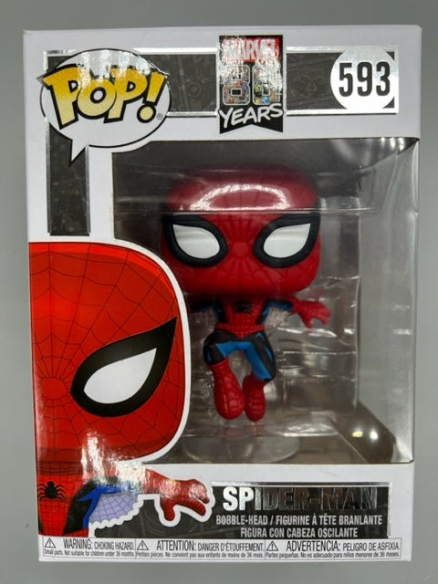 #593 Spider-Man (First Appearance) - Marvel 80 - Box Damaged Funko POP