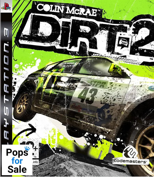 Colin McRae DiRT 2 for the Playstation 3 (PS3) - [Liquid Damaged]