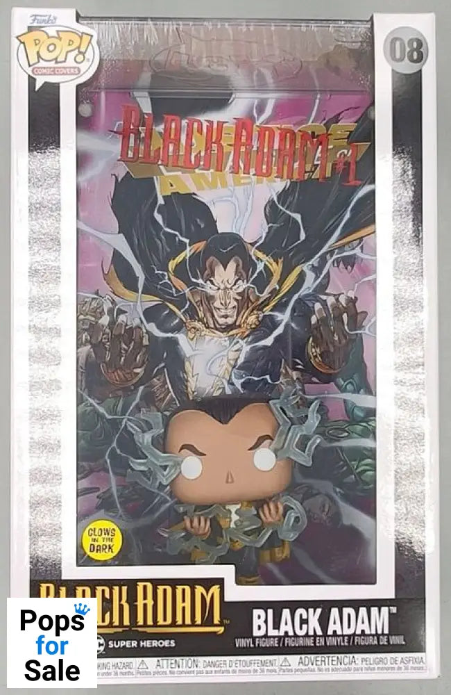 ! Comic Cover: DC - Black Adam (Glow) Funko POP - PopsforSale.co.uk