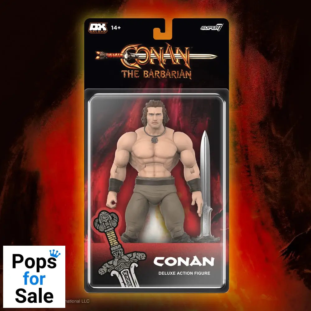 Conan the Barbarian 1982 Deluxe Action Figure Conan Iconic Pose 18 cm