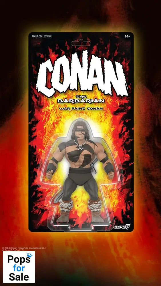 Conan the Barbarian 1982 Vintage Collection Action Figure Wave 1 Conan Warpaint Ver. 14 cm