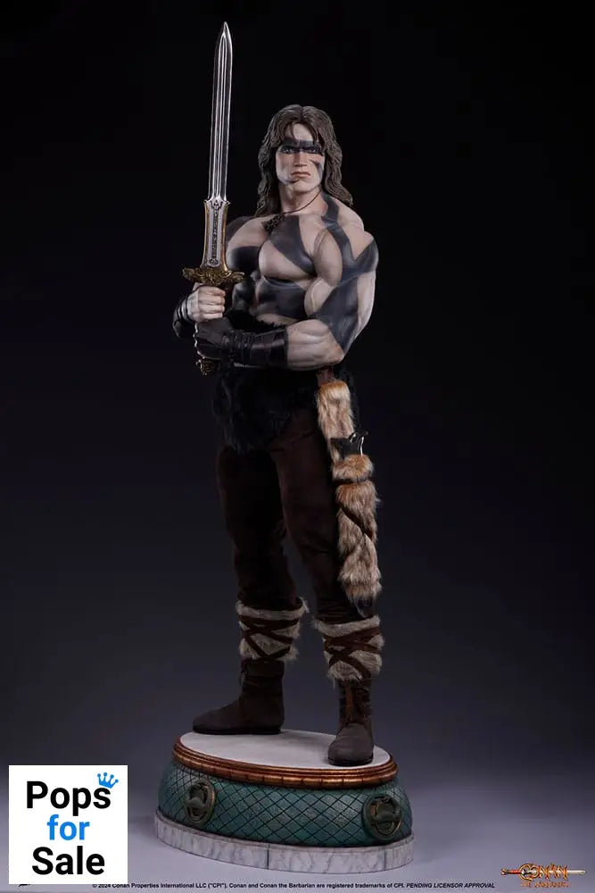Conan the Barbarian Elite Series Statue 1/2 Conan Warpaint Edition 116 cm