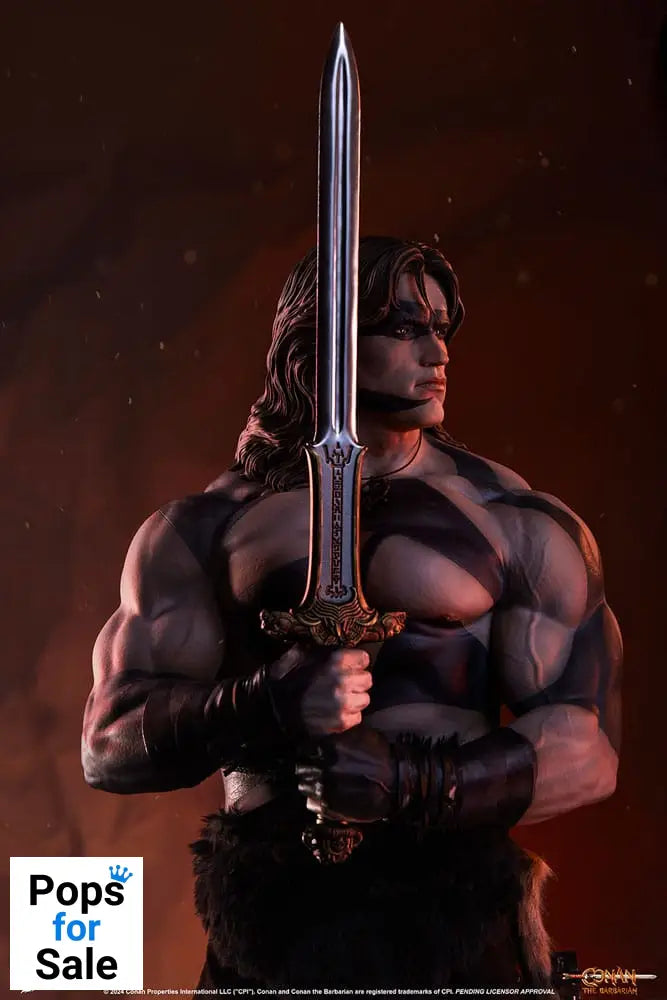 Conan the Barbarian Elite Series Statue 1/2 Conan Warpaint Edition 116 cm