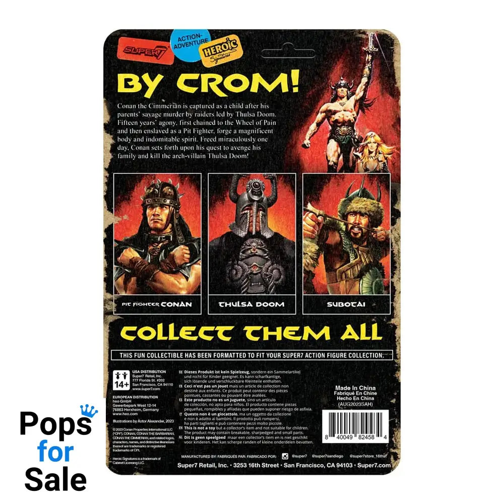 Conan the Barbarian ReAction Action Figure Wave 01 Thulsa Doom 10 cm