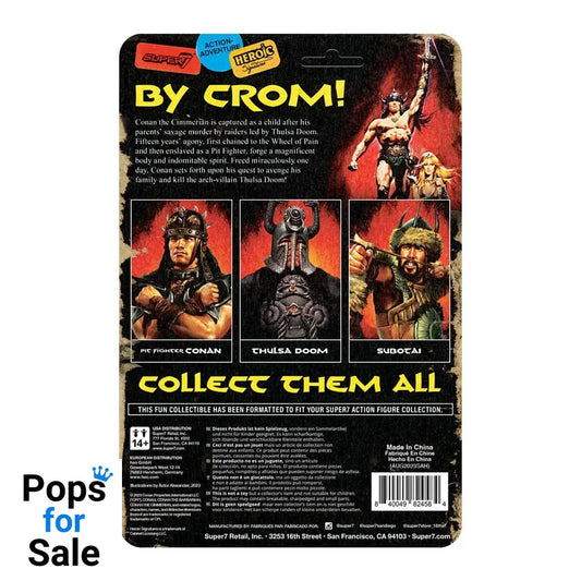 Conan the Barbarian ReAction Action Figure Wave 01 Thulsa Doom 10 cm