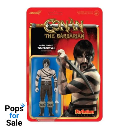 Conan The Barbarian ReAction Action Figure Wave 02 Subotai (War Paint) 10 cm Mini-figures