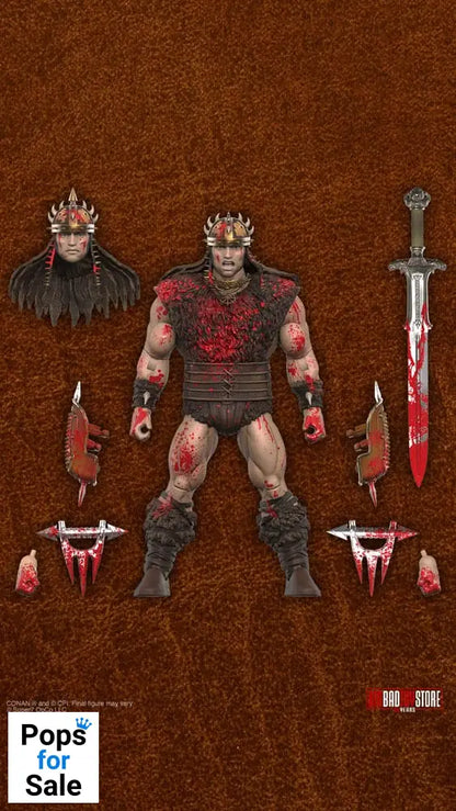 Conan the Barbarian Ultimates Action Figure Conan Blood Soaked Pit Fighter 18 cm
