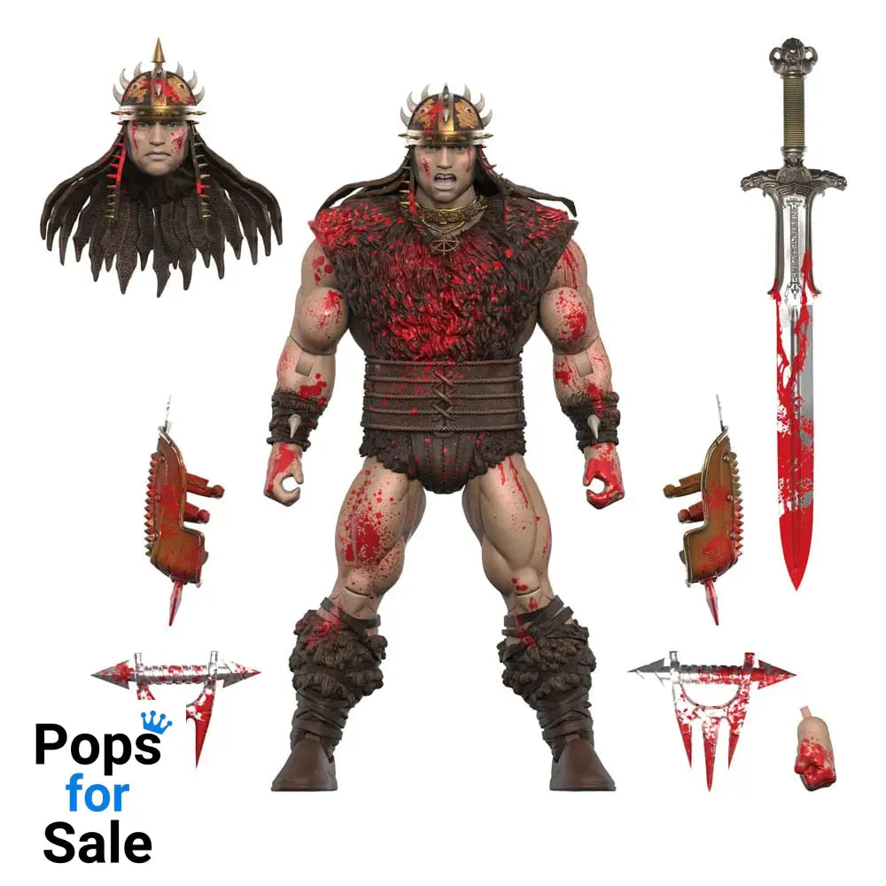 Conan the Barbarian Ultimates Action Figure Conan Blood Soaked Pit Fighter 18 cm
