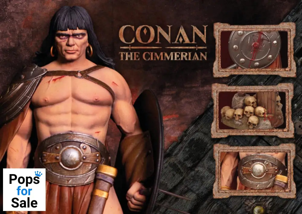 Conan The Cimmerier PVC Statue 1/10 Sanjulián 23 cm