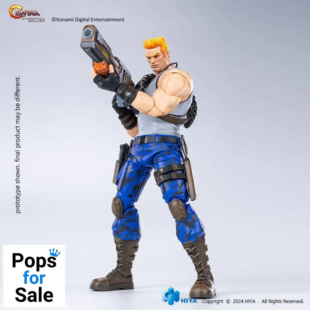 Contra: Operation Galuga Exquisite Basic Action Figure Bill Rizer 16 cm Action figures