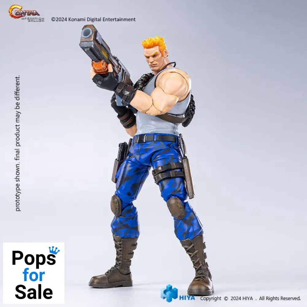Contra: Operation Galuga Exquisite Basic Action Figure Bill Rizer 16 cm Action figures