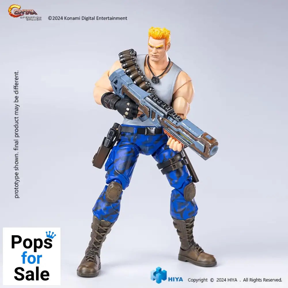Contra: Operation Galuga Exquisite Basic Action Figure Bill Rizer 16 cm Action figures