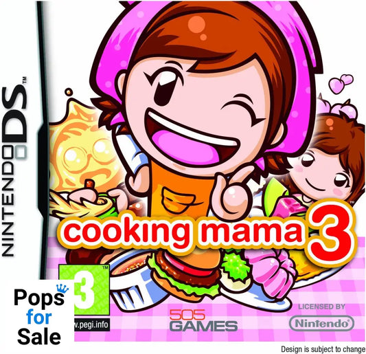 Cooking Mama 3 for the Nintendo DS/3DS