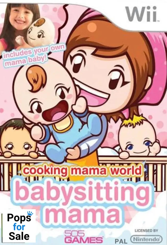 Cooking Mama World: Babysitting Mama (Solus - No Doll) for Nintendo Wii/Wii-U