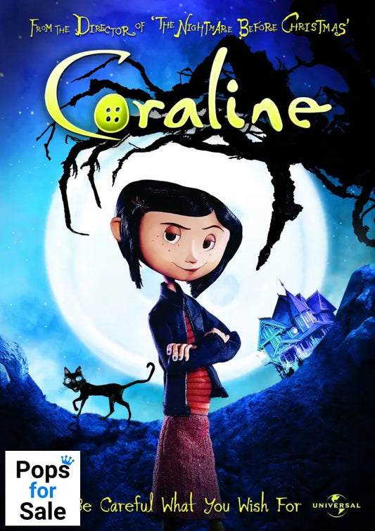 Coraline (2D Version Only) [DVD] [2009] - Preowned