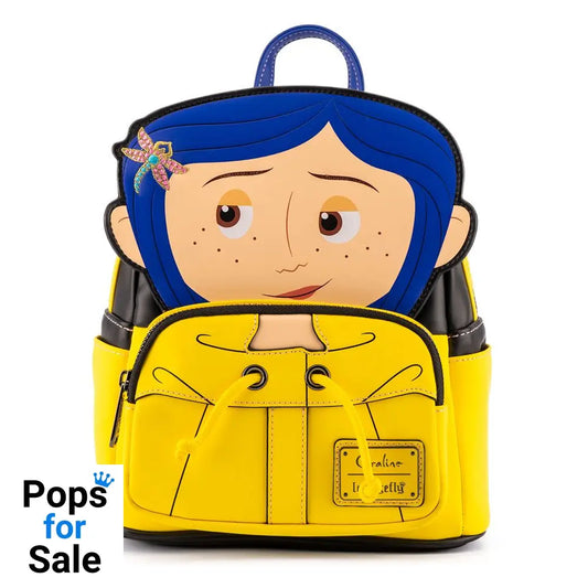Coraline by Loungefly Backpack Laika Coraline Rain Coat Cosplay