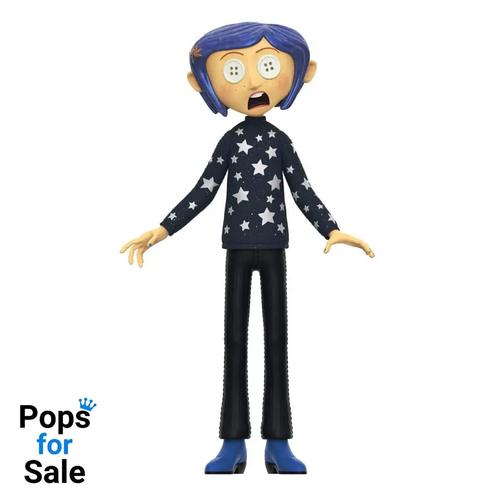 Coraline Supersize Vinyl Action Figure Coraline (Button Eyes) 40 cm