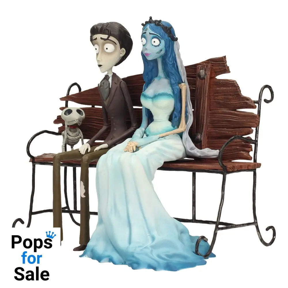 Corpse Bride Gift Set figure & Keyring Victor & Emily