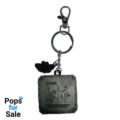 Corpse Bride Metal Keychain Flowers