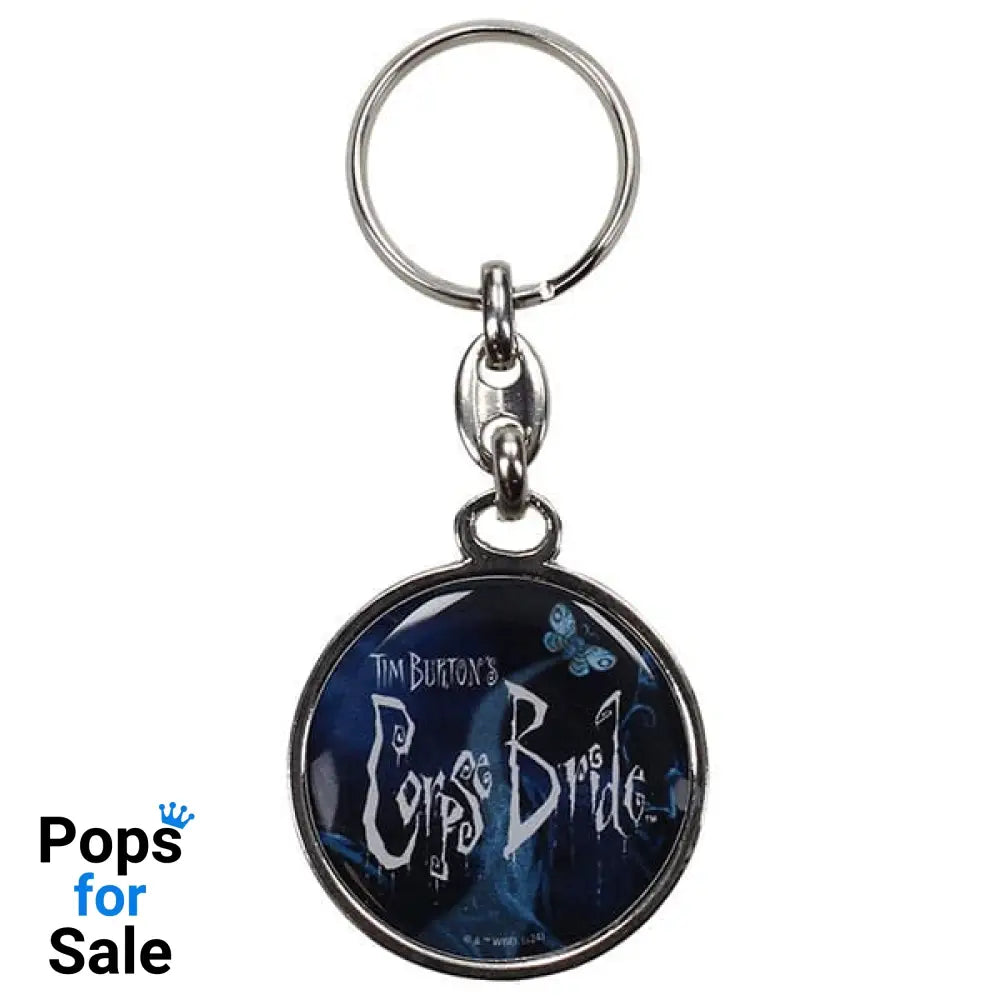Corpse Bride Metal Keychain Logo Ver. 2