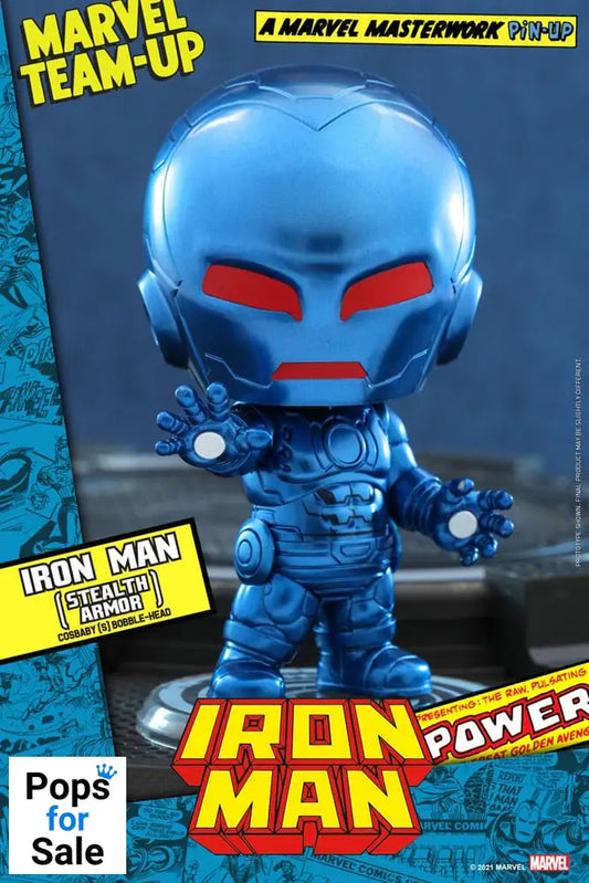 Cosbaby Iron Man (Stealth Armor) - Marvel Comics - Hot Toys