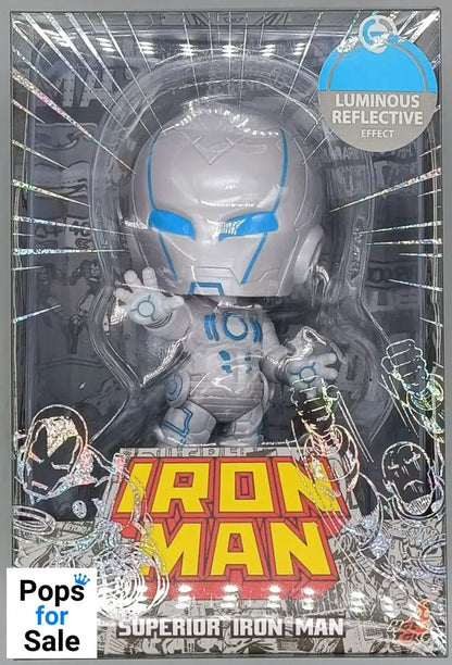 Cosbaby Superior Iron Man - Marvel Comics - Hot Toys - Brand New