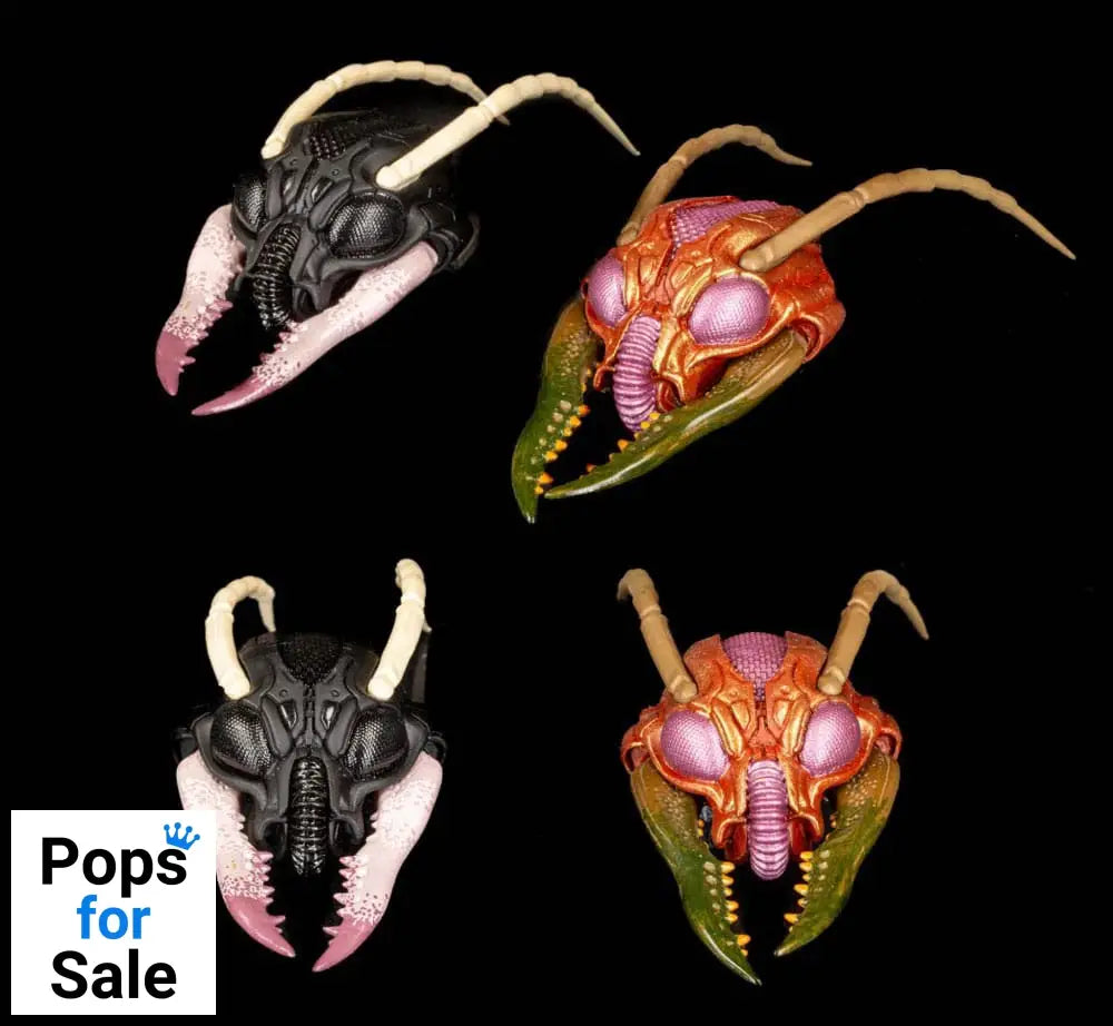 Cosmic Character Pack Action Figure Accessory Sphexxian Helmets Set