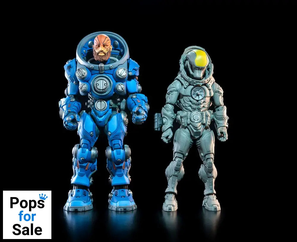 Cosmic Legions: OxKrewe Book One Thraxxon Actionfigur Vellok Speer (Deluxe)