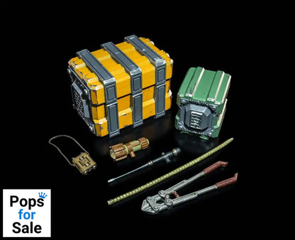 Cosmic Legions: OxKrewe Book Two Harrow Zone Action Figure Accessory Wasteland Survival Set Action figures