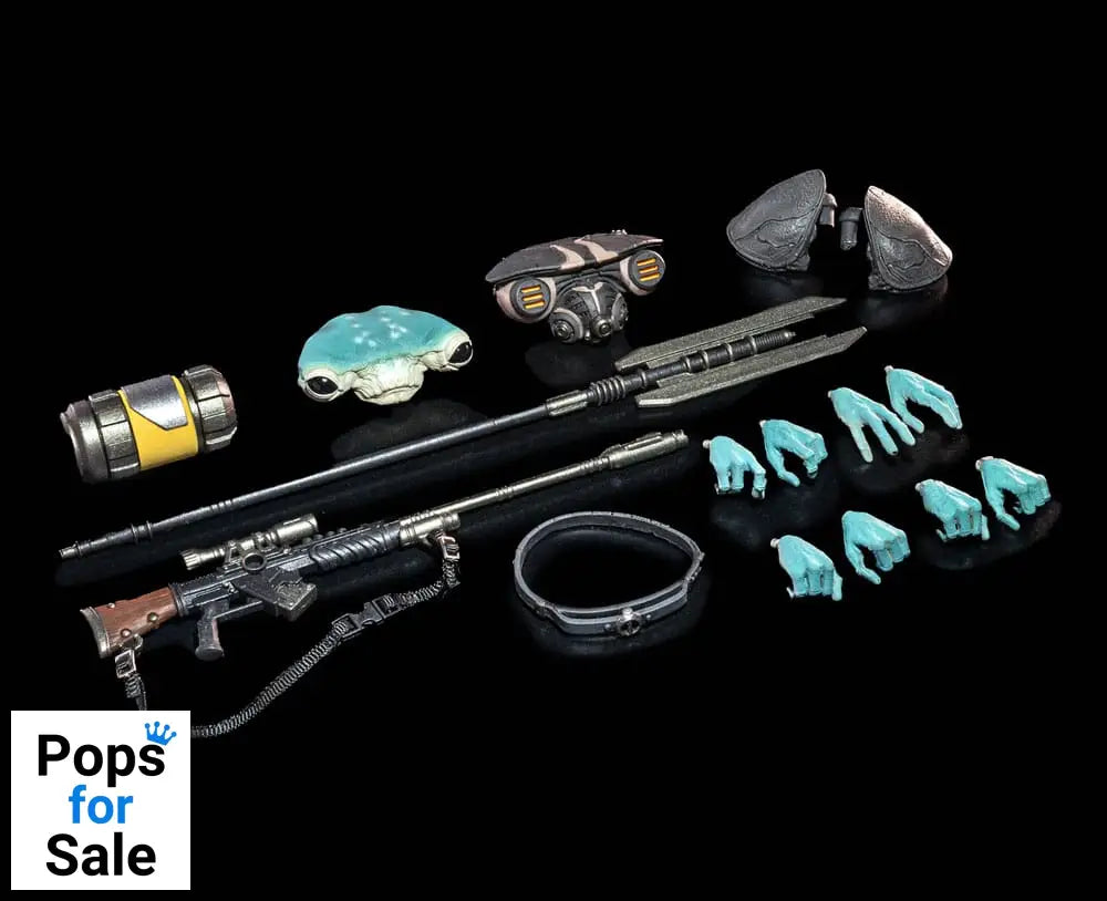 Cosmic Legions: OxKrewe Book Two Harrow Zone Actionfigur AhgCha (Deluxe) 18 cm