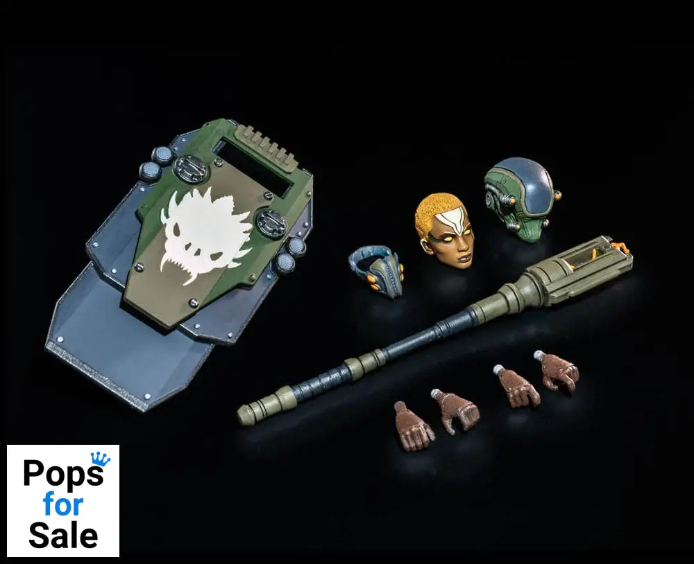 Cosmic Legions: OxKrewe Book Two Harrow Zone Actionfigur Jobara Kee 18 cm