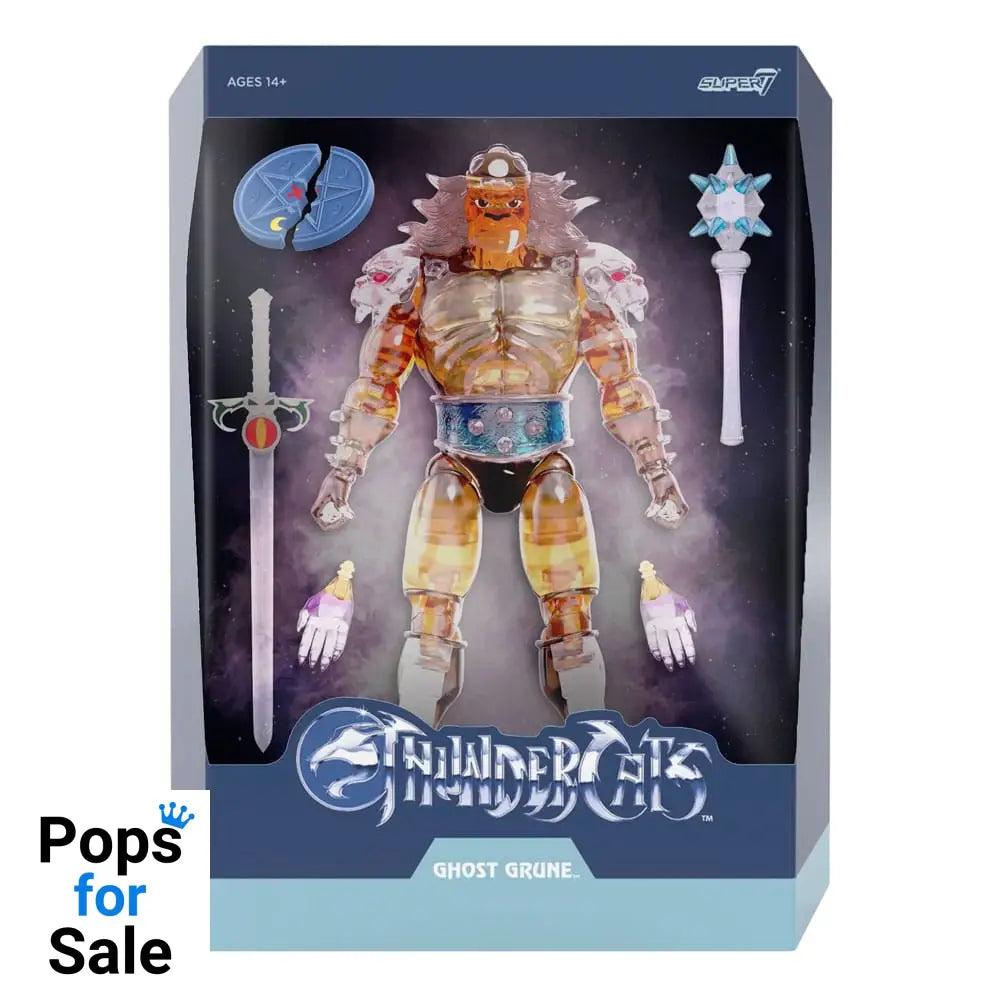 Cosmocats Ultimates! Action Figure Zartan Ghost Grune 18 cm