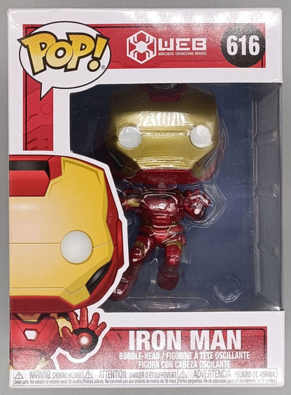 616 Iron Man - Marvel - Disney Parks - Box Damaged Funko POP