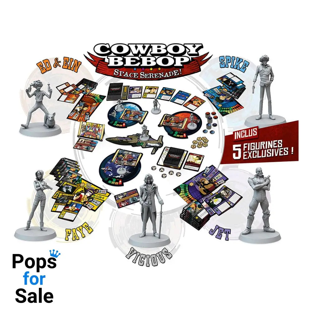 Cowboy Bebop Card Game Space Serenade french