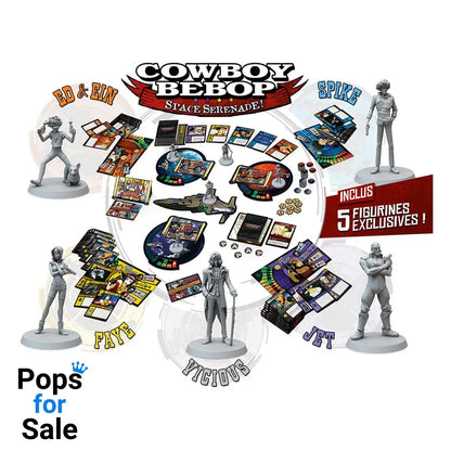 Cowboy Bebop Card Game Space Serenade french Card Games