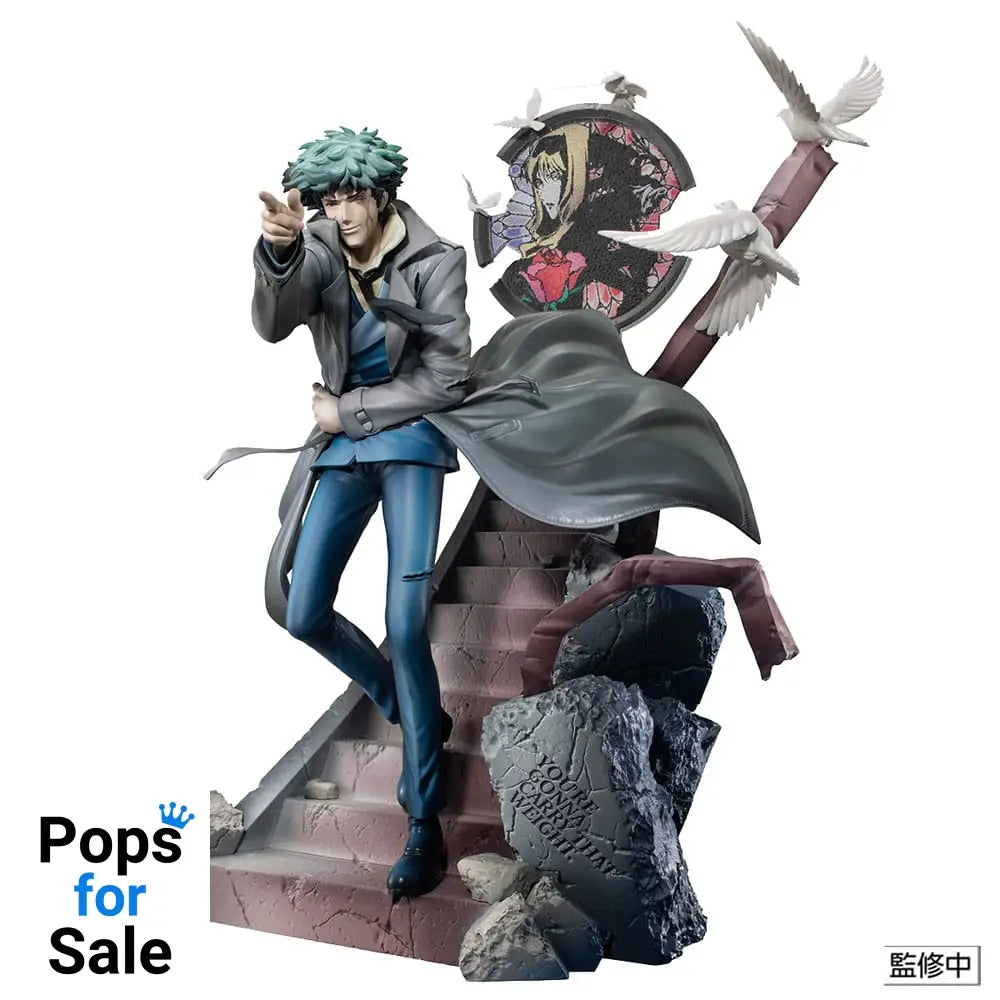 Cowboy Bebop PVC Statue 2nd GIG Spike Spiegel Daybreak 27 cm