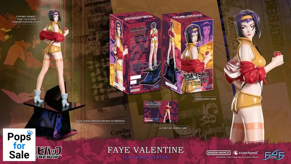Cowboy Bebop Statue Faye Valentine 32 cm