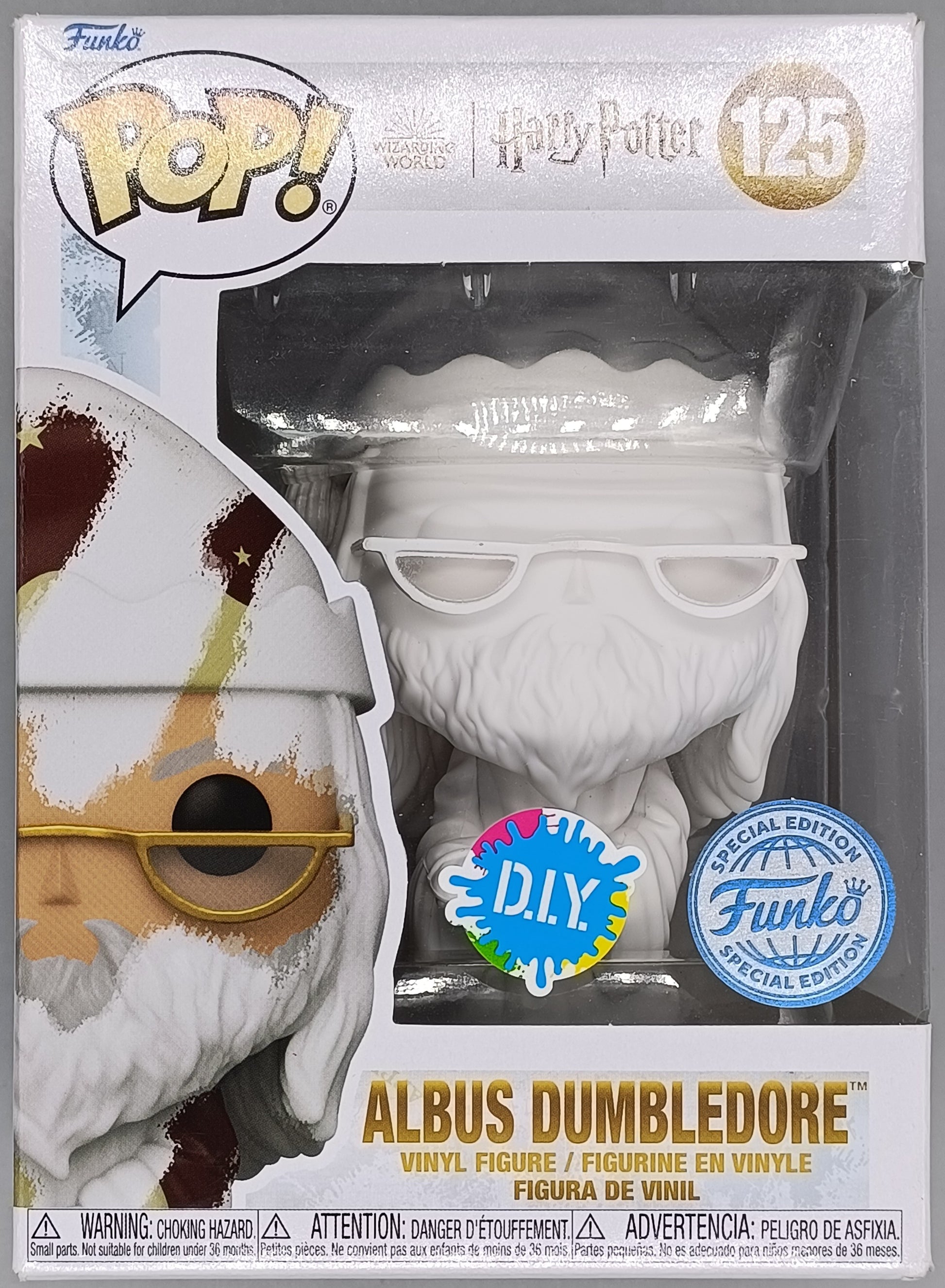 #125 Albus Dumbledore (Holiday DIY) - Harry Potter - Brand New Funko POP in Protector