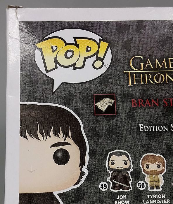 #52 Bran Stark - Game of Thrones - Box Damaged Funko POP