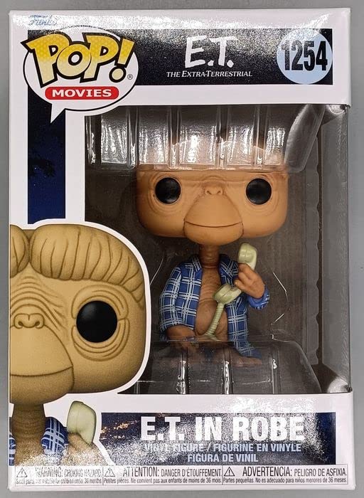 1254 E.T. in Robe - E.T. The Extra-Terrestrial - Funko POP - Box Damaged