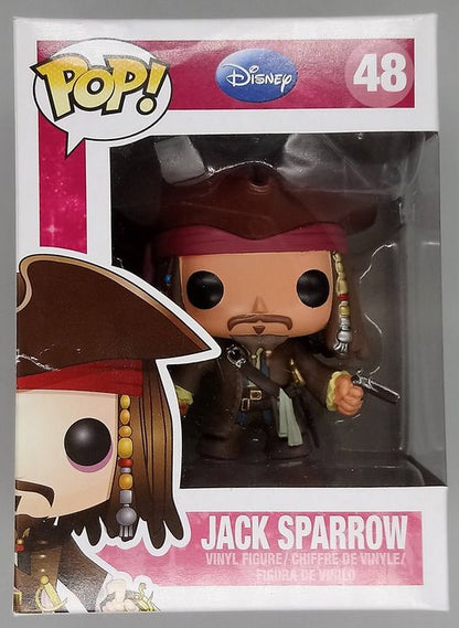 48 Jack Sparrow - Disney Pirates of the Caribbean Funko POP - Box Damaged