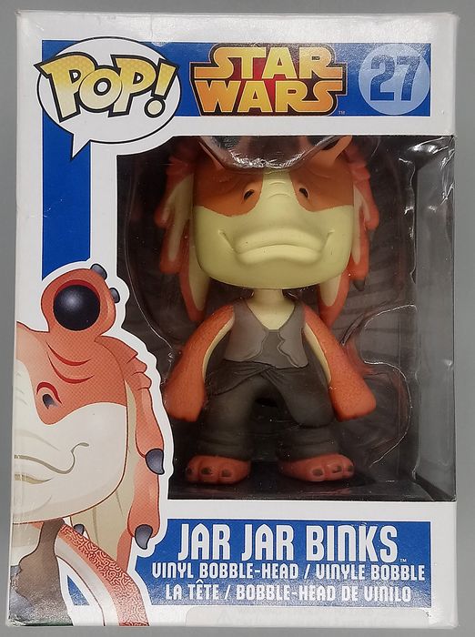 #27 Jar Jar Binks - Star Wars - Box Damaged Funko POP