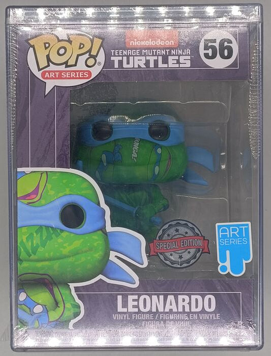 #56 Leonardo - Art Series - Teenage Mutant Ninja Turtles New Funko POP