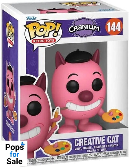 Cranium POP! Retro Toys Vinyl Figure Creative Cat 9 cm