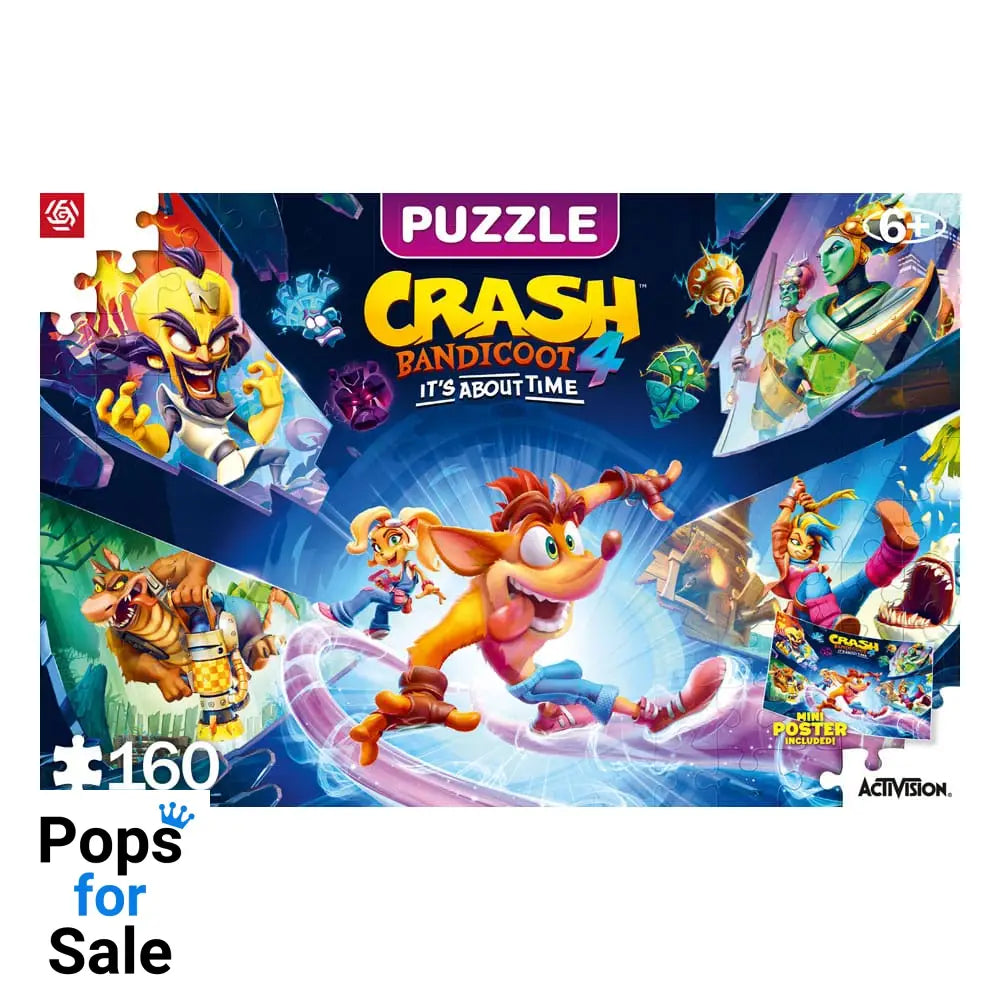 Crash Bandicoot 4 Kids Puzzle It’s About Time (160 pieces) Puzzles